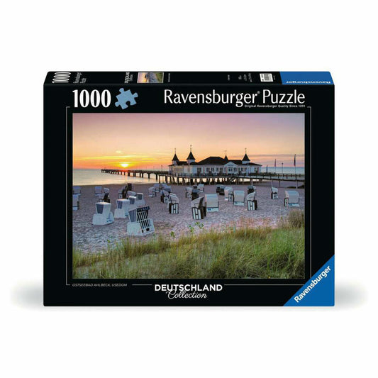Ravensburger Puzzle Ostseebad Ahlbeck, Usedom, Erwachsenenpuzzle, 1000 Teile, 12000644