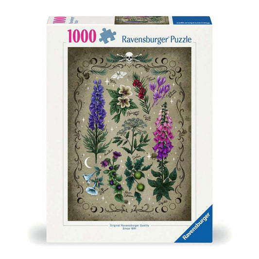 Ravensburger Puzzle Giftpflanzen, Erwachsenenpuzzle, 1000 Teile, 12000781