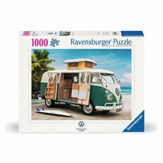 Ravensburger Puzzle Volkswagen T1 Camper Van, Erwachsenenpuzzle, 1000 Teile, 12000579