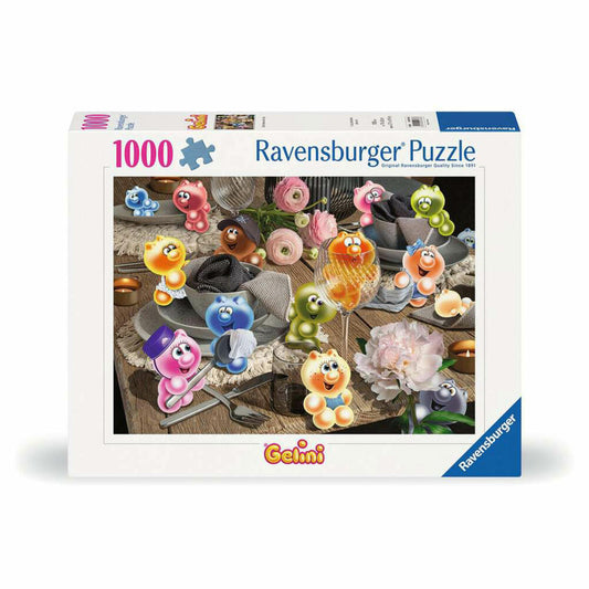 Ravensburger Puzzle Gelini decken den Tisch, Erwachsenenpuzzle, 1000 Teile, 12000788