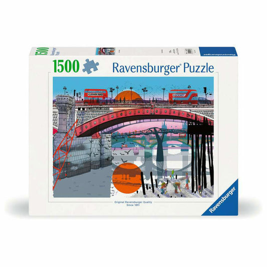 Ravensburger Puzzle Das ist London, Erwachsenenpuzzle, 1500 Teile, 12000796