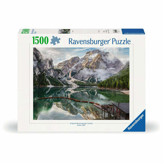 Ravensburger Puzzle Pragser Wildsee, Erwachsenenpuzzle, 1000 Teile, 12001211