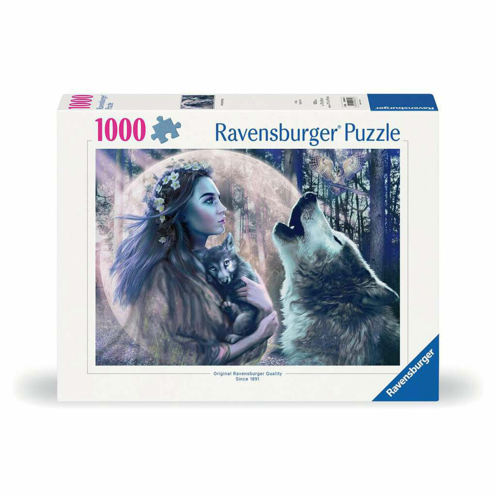 Ravensburger Puzzle Die Magie des Mondlichts, Erwachsenenpuzzle, 1000 Teile, 12000621