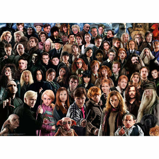 Ravensburger Puzzle Challenge Harry Potter, Erwachsenenpuzzle, 1000 Teile, 12000457