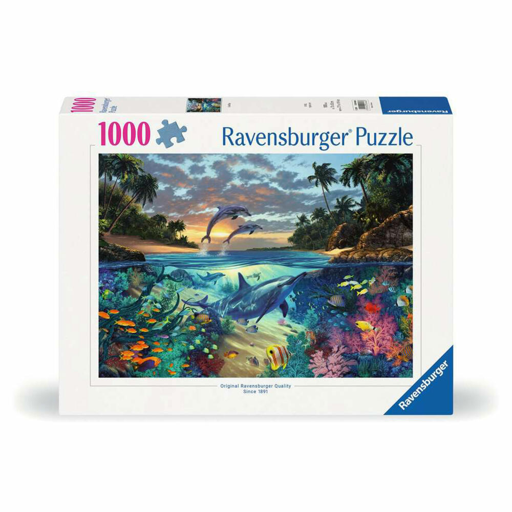 Ravensburger Puzzle Korallenbucht, Erwachsenenpuzzle, 1000 Teile, 12000646