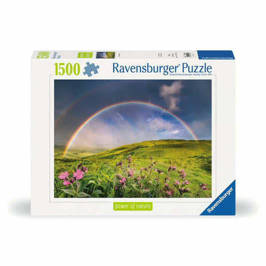Ravensburger Puzzle Spektakulärer Regenbogen, Erwachsenenpuzzle, 1500 Teile, 12000800