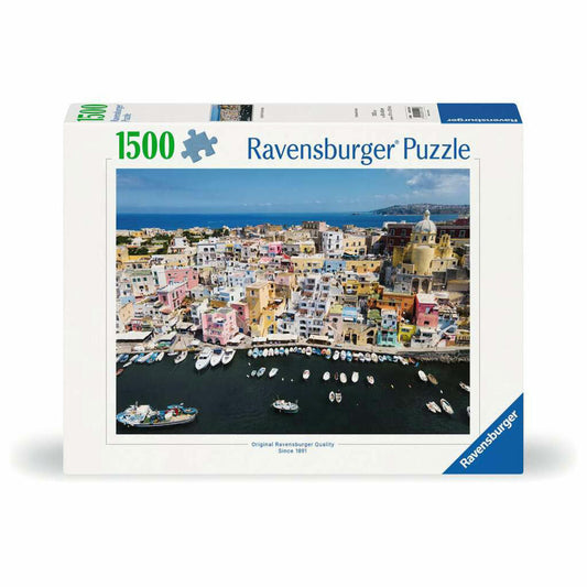 Ravensburger Puzzle Buntes Procida Italien, Erwachsenenpuzzle, 1500 Teile, 12001210