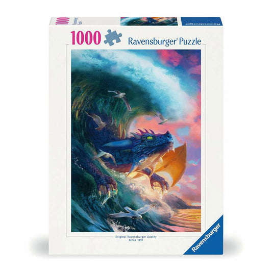 Ravensburger Puzzle Drachenrennen, Erwachsenenpuzzle, 1000 Teile, 12000622
