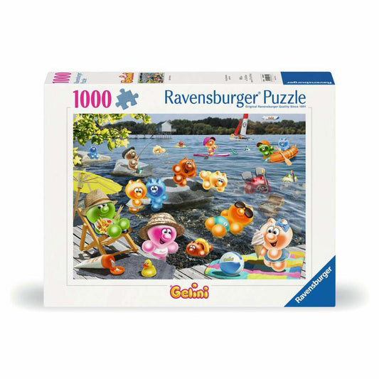 Ravensburger Puzzle Gelini Seepicknick, Erwachsenenpuzzle, 1000 Teile, 12000625