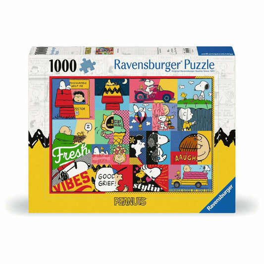 Ravensburger Puzzle Peanuts Momente, Erwachsenenpuzzle, 1000 Teile, 12000750
