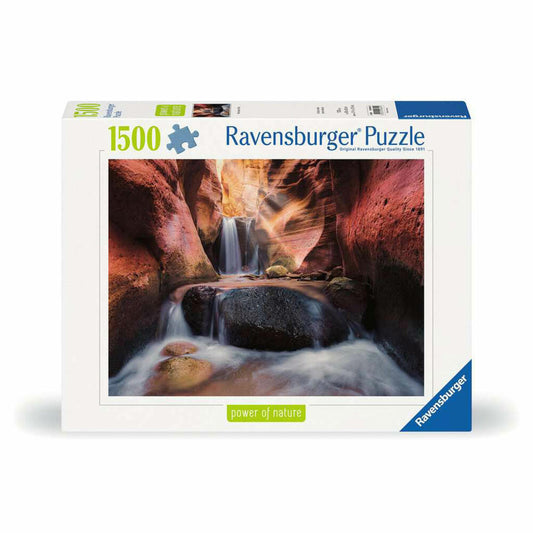 Ravensburger Puzzle Der Wasserfall im Red Canyon, Erwachsenenpuzzle, 1500 Teile, 12000801