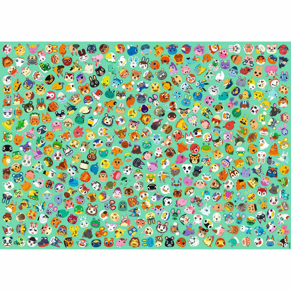 Ravensburger Puzzle Animal Crossing, adult puzzle, 1000 pieces, 12000629