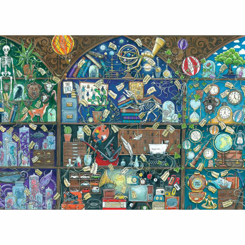 Ravensburger Puzzle Das Kuriositätenkabinett, Erwachsenenpuzzle, 1000 Teile, 12000785