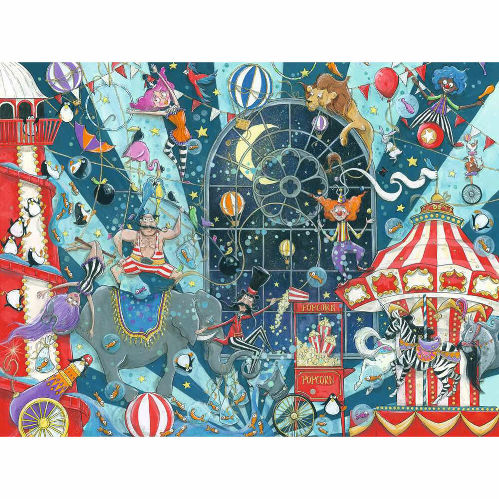 Ravensburger Puzzle Willkommen beim Zirkus, Erwachsenenpuzzle, 1500 Teile, 12000797