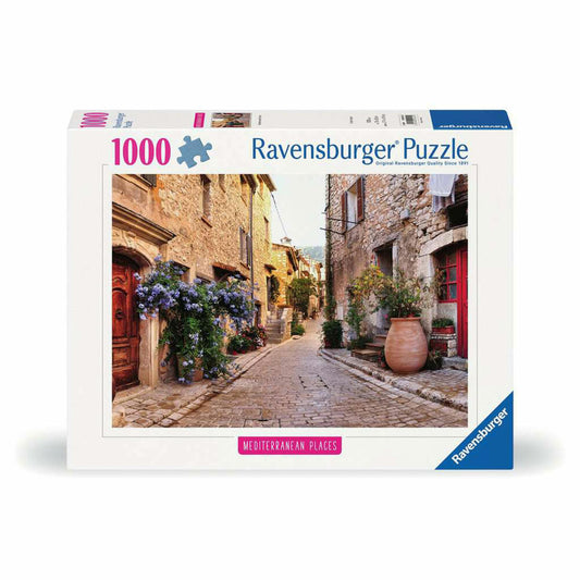 Ravensburger Puzzle Mediterranean France, Erwachsenenpuzzle, 1000 Teile, 12000025