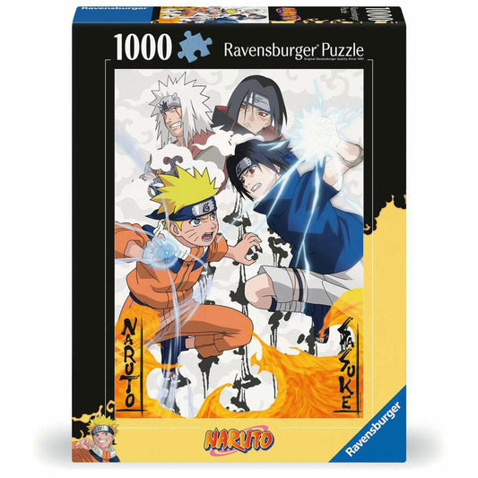 Ravensburger Puzzle Naruto vs. Sasuke, adult puzzle, 1000 pieces, 12000627
