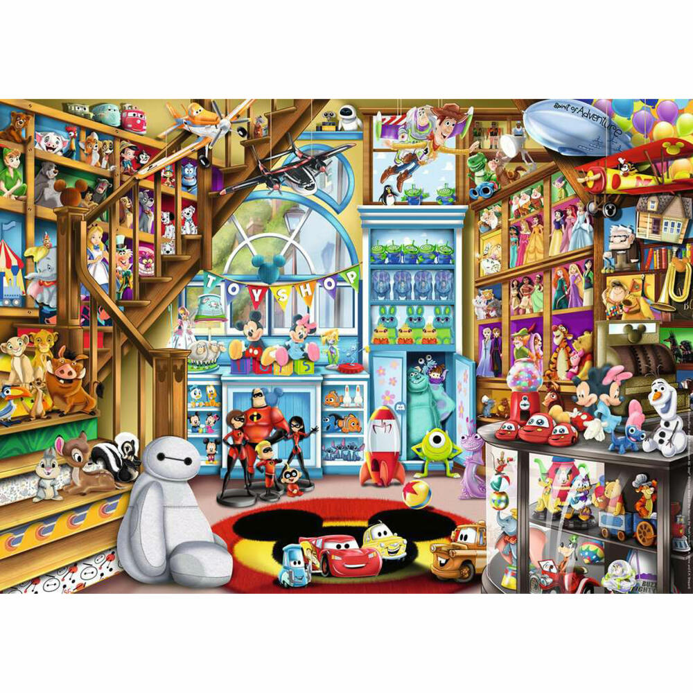 Ravensburger Puzzle Im Spielzeugladen, Erwachsenenpuzzle, 1000 Teile, 12000527