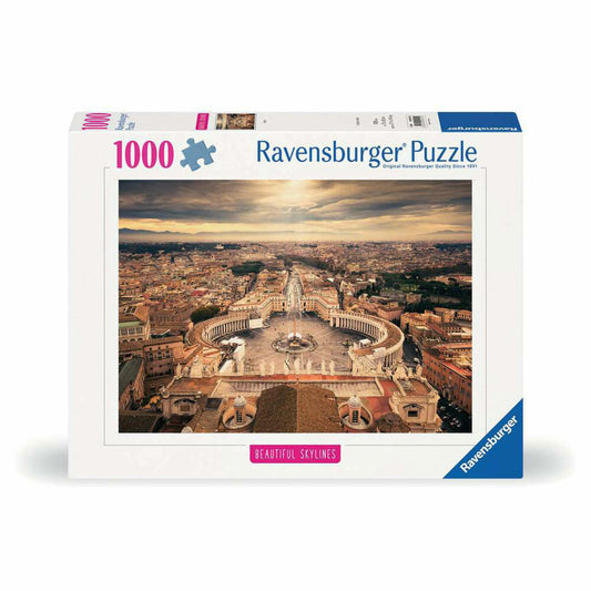 Ravensburger Puzzle Rome, Erwachsenenpuzzle, 1000 Teile, 12000015
