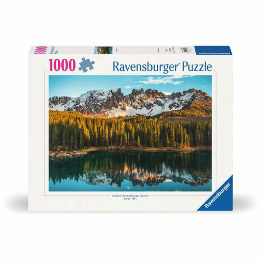 Ravensburger Puzzle Karersee, Erwachsenenpuzzle, 1000 Teile, 12001207