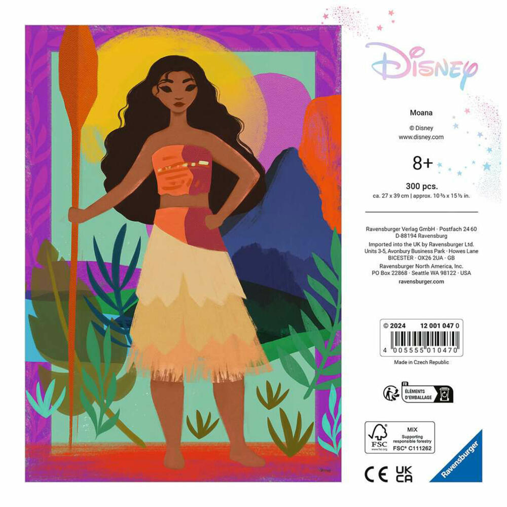 Ravensburger Puzzle Moana, adult puzzle, 300 pieces, 12001047