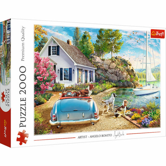 Trefl Puzzle Holiday Paradise, 2000 pieces, 96.1 x 68.2 cm, 27124
