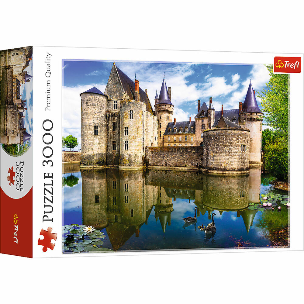 Trefl Puzzle Castle of Sully sur Loire, France, 3000 pieces, 116 x 85 cm, 33075