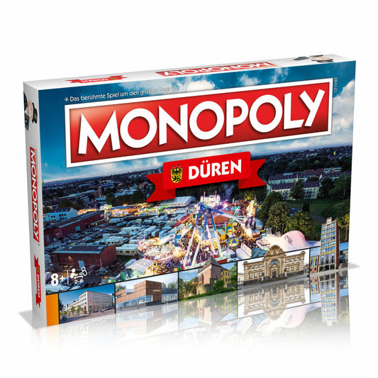 Winning Moves Monopoly Düren, board game, parlor game, family game, 48213