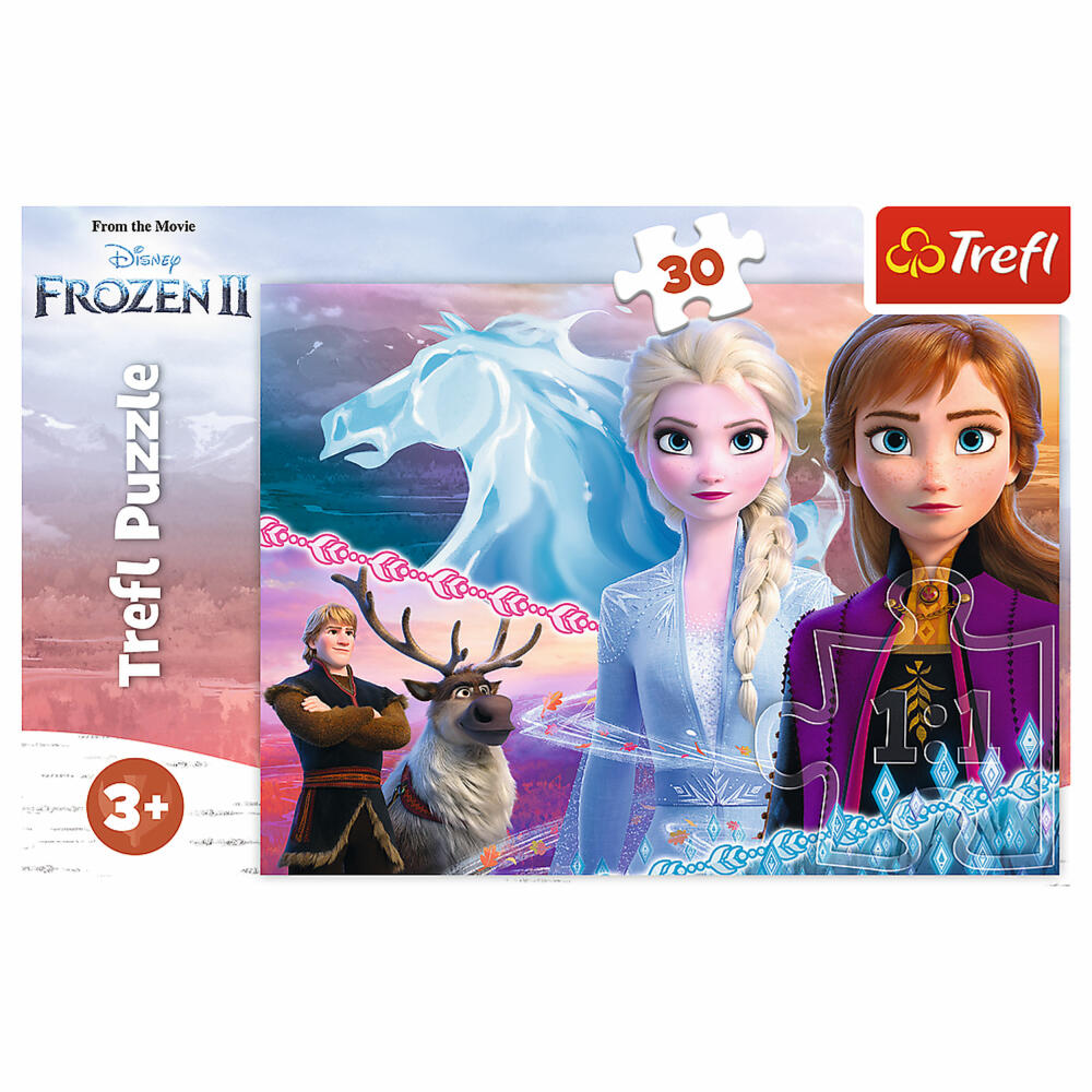 Trefl Puzzle Disney Frozen 2, children's puzzle, 30 pieces, 27 x 20 cm, 18253