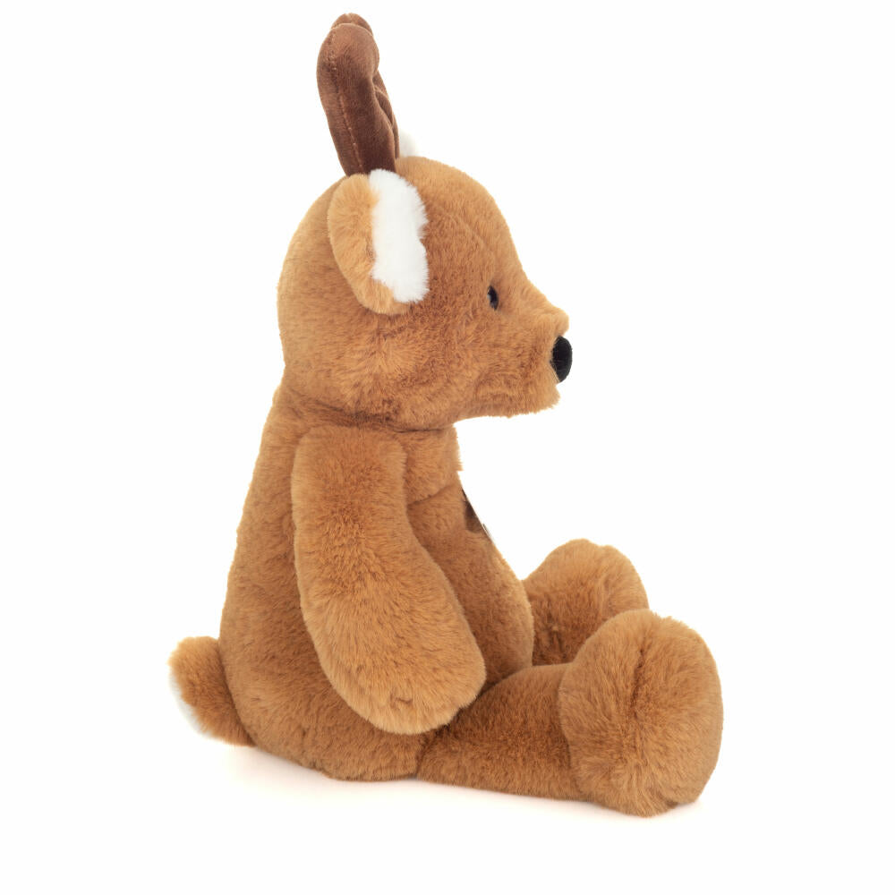 Teddy Hermann Hirsch Maxi, Plüschtier, Wildtier, Herzekind, Plüsch, Braun, 32 cm, 939566