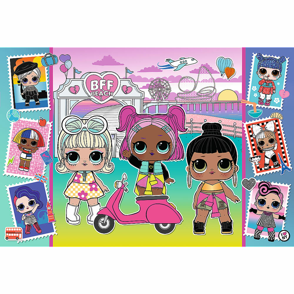 Trefl Puzzle LOL, children's puzzle, 100 pieces, 41 x 27.5 cm, 16443