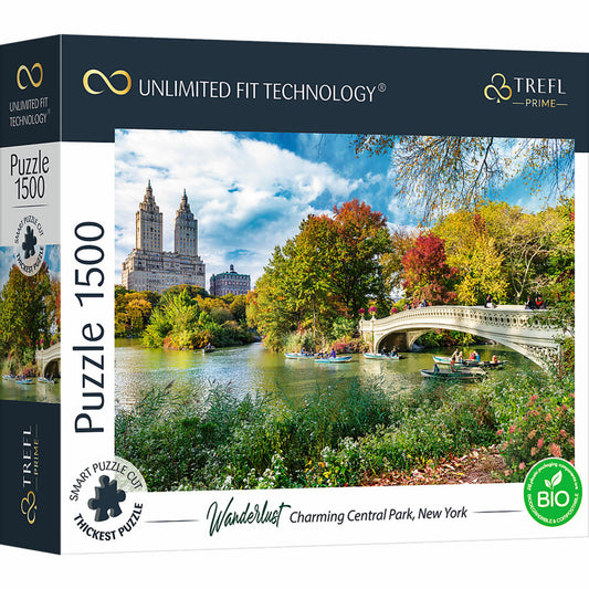 Trefl Puzzle UFT Wanderlust: Central Park, New York, 1500 pieces, 85 x 58 cm, 26194