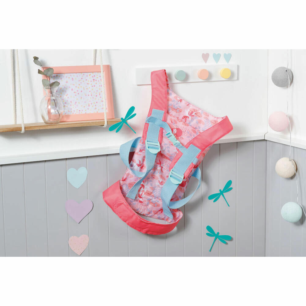 Zapf Creation Baby Annabell Active Tragesitz, Puppentrage, Puppenzubehör, Trage, Puppe, 704226
