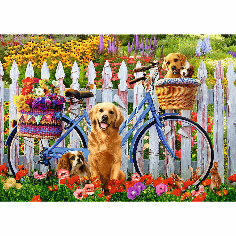 Trefl Puzzle Puppy Adventure, Dogs, 500 pieces, 48 ​​x 34 cm, 37450