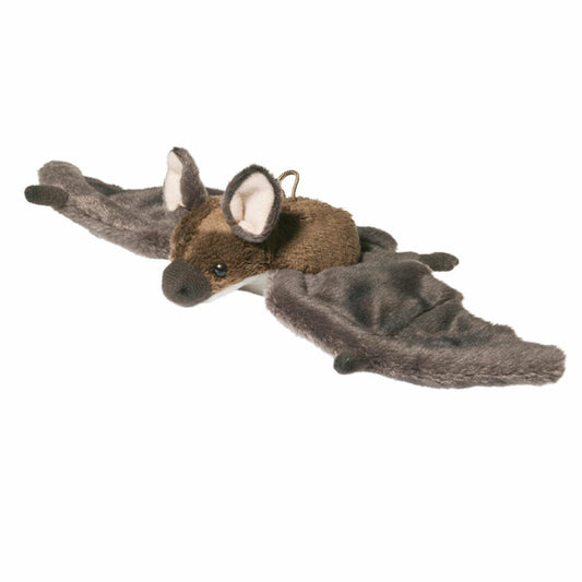 Teddy Hermann Fledermaus, Kuscheltier, Stofftier, Plüschtier, Wildtier, Waldtier, Plüsch, Braun, 24 cm, 92643