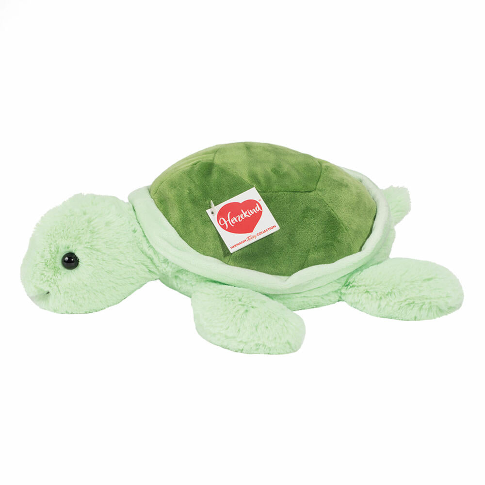 Teddy Hermann Schildkröte Sandy, Plüschtier, Kuscheltier, Meerestier, Plüsch, Grün, 30 cm, 939290