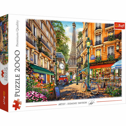 Trefl Puzzle Afternoon in Paris, 2000 pieces, 96.1 x 68.2 cm, 27121