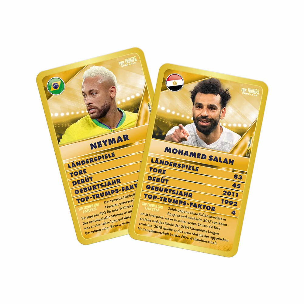 Winning Moves Top Trumps - Weltfussball Stars 5, Trumpfspiel, Kartenspiel, Familienspiel, ab 6 Jahren, WM04122-GER-12