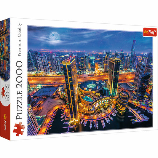 Trefl Puzzle Lights of Dubai, 2000 pieces, 96.1 x 68.2 cm, 27094
