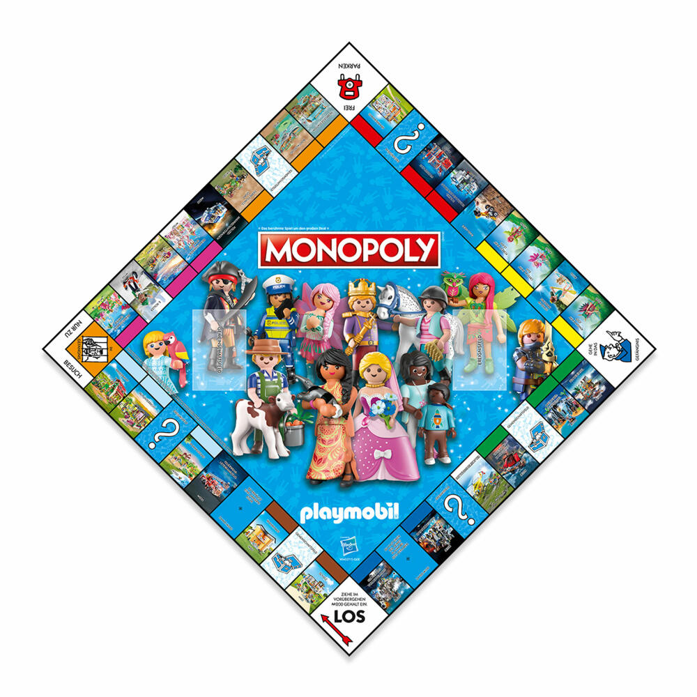 Winning Moves Monopoly - Playmobil, board game, family game, parlor game, ages 8 and up, WM03715-GER-6
