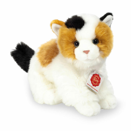 Teddy Hermann Glückskatze, Plüschtier, Kuscheltier, Kätzchen, Katze, Plüsch, Bunt, 24 cm, 906988