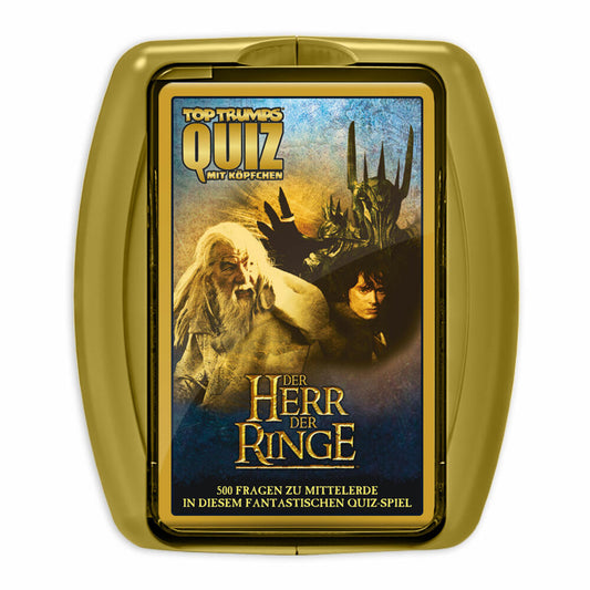 Winning Moves Top Trumps Quiz Lord of the Rings, Quiz Game, Board Game, Knowledge Game, 46301