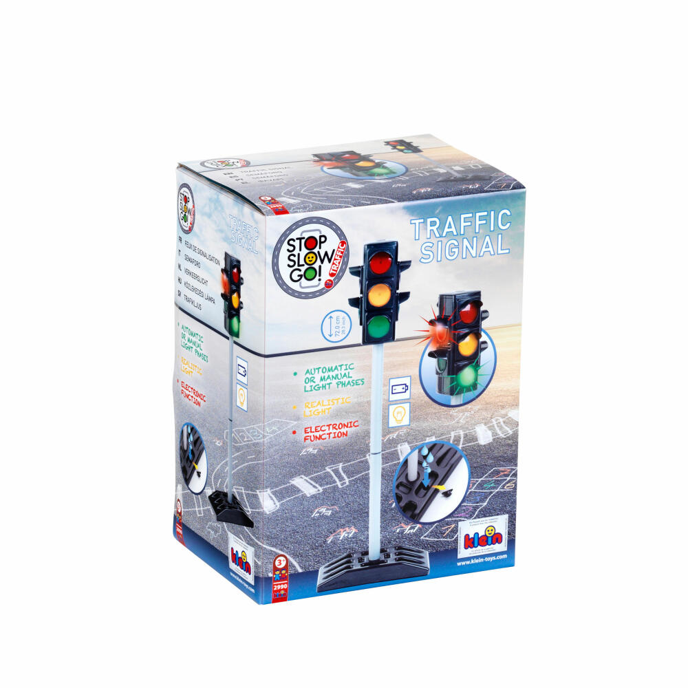 Theo Klein Traffic Light, Traffic Light, Traffic Sign, Pedestrian Traffic Light, Children's Toy, 2990