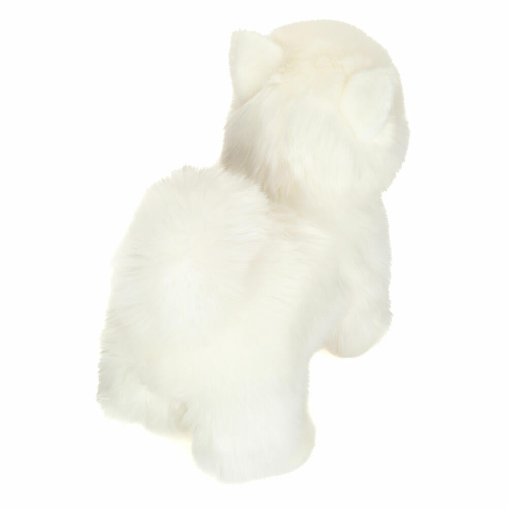 Teddy Hermann Zwergspitz stehend, Plüschtier, Hund, Plüsch, Weiß, 35 cm, 919810
