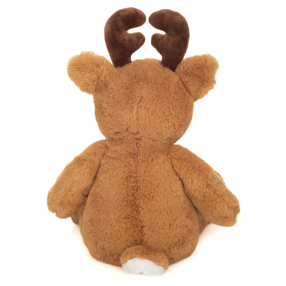 Teddy Hermann Hirsch Maxi, Plüschtier, Wildtier, Herzekind, Plüsch, Braun, 32 cm, 939566