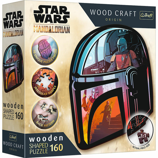 Trefl Holz Puzzle Star Wars The Mandalorian, 160 Teile, 20186
