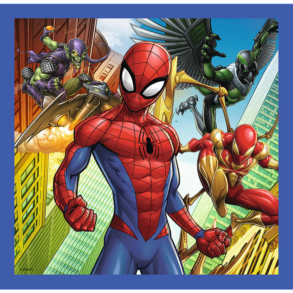 Trefl 3 in 1 Puzzle - Spiderman, 20 + 50 + 36 Teile, 20 x 19.5 cm, 34841