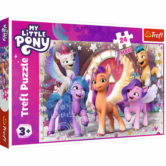 Trefl Maxi Puzzle My little Pony, children's puzzle, 24 pieces, 60 x 40 cm, 14355