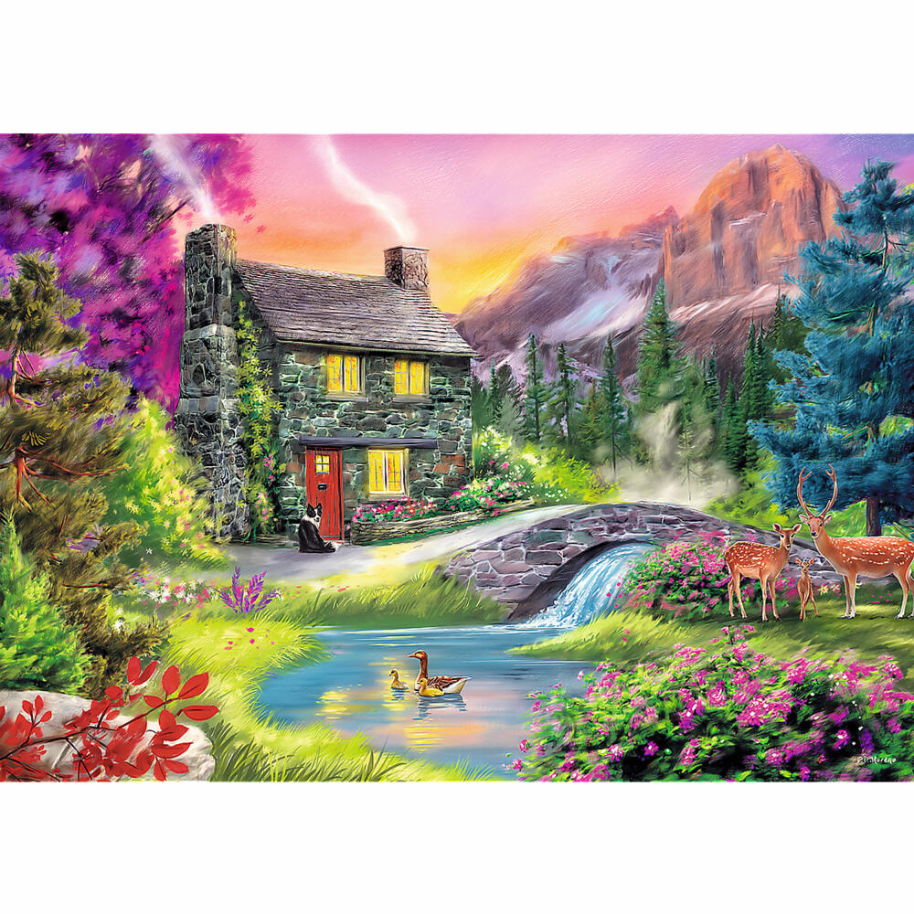 Trefl puzzle mountain idyll, landscape, 500 pieces, 48 ​​x 34 cm, 37325