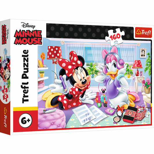 Trefl Puzzle Minnie Mouse, children's puzzle, 160 pieces, 41 x 27.5 cm, 15373