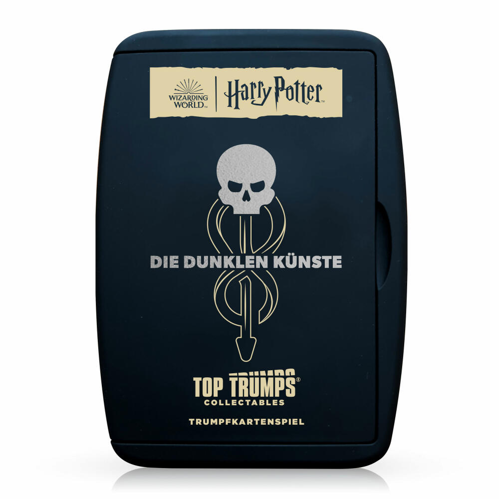 Winning Moves Top Trumps Harry Potter Die dunkle Künste Collectables, Kartenspiel, Trumpfspiel, Quartett, Karten Spiel, 64046